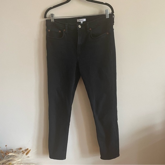 RE/DONE Black High Waist Skinny Jeans 29 - Picture 7 of 8